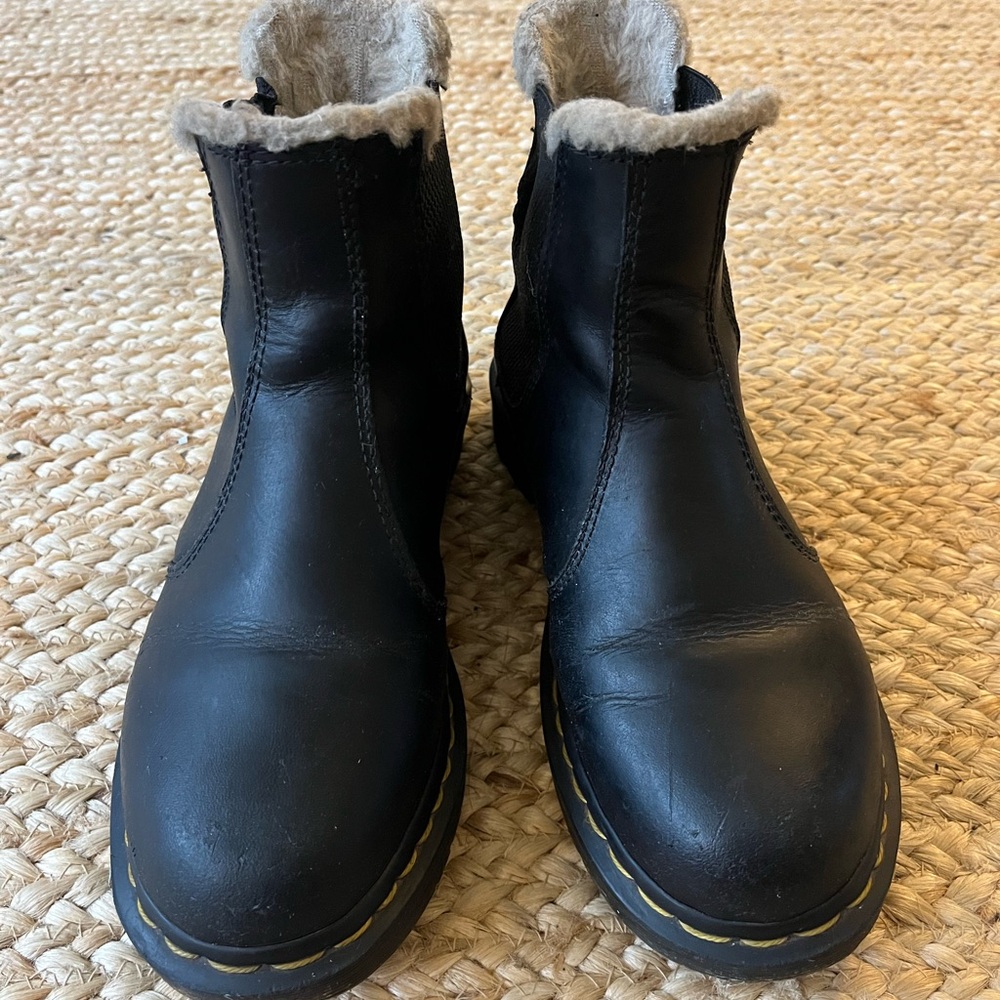 Dr. Martens Black Winter Boots